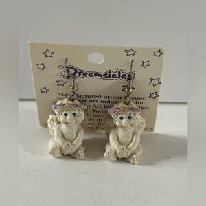 Dreamsicles Cherub Earrings